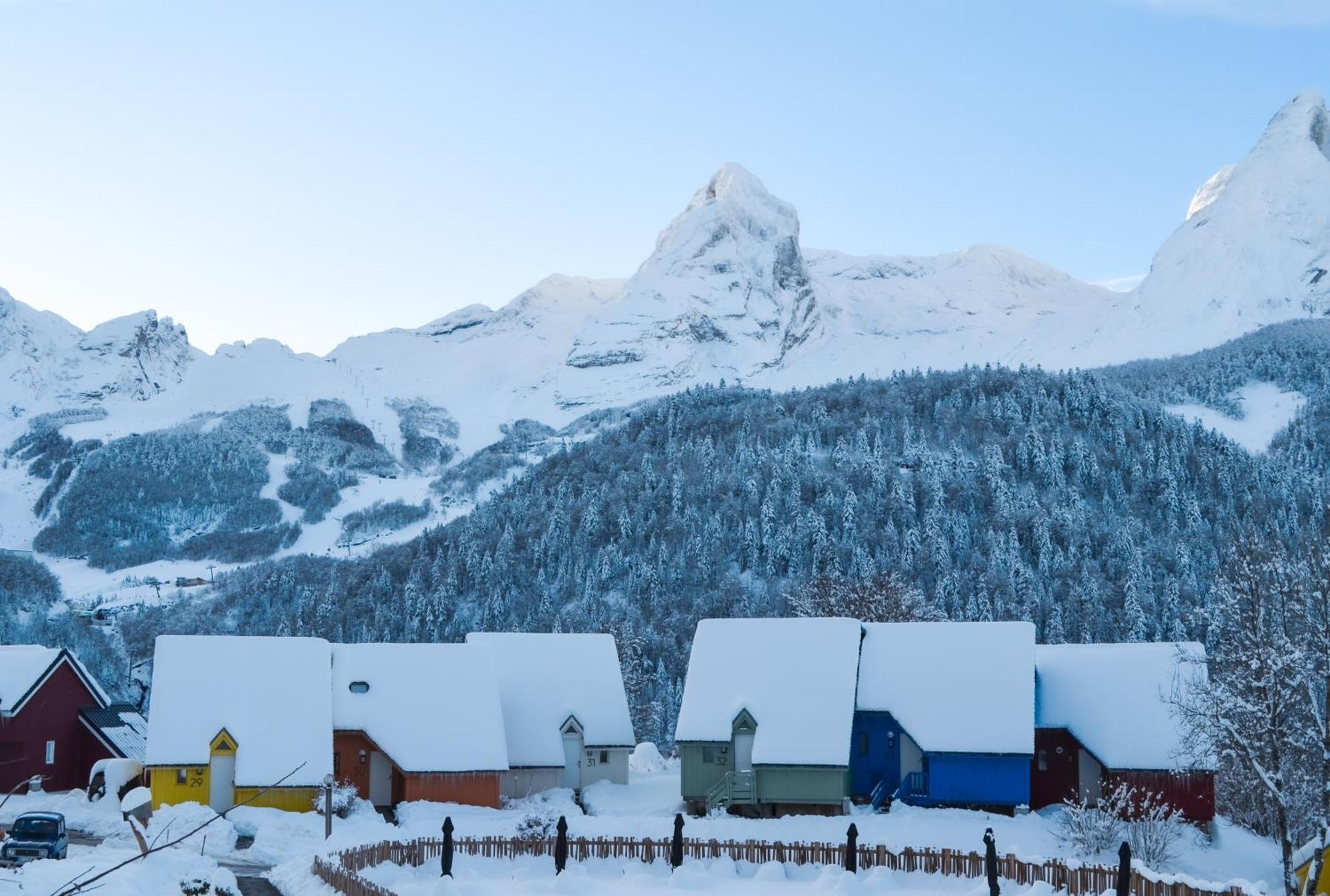 Iskoe Chalets-Hoetel, Col D'Aubisque Gourette Kültér fotó